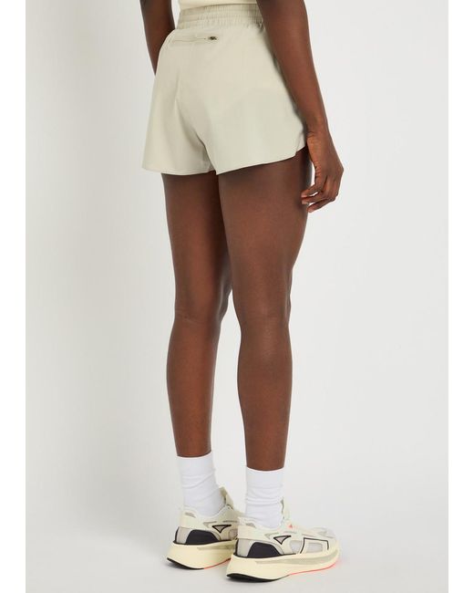 Stella McCartney Natural Adidas X Logo Shell Running Shorts