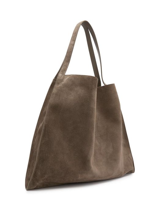 Christian Louboutin Brown Le 54 Suede Tote