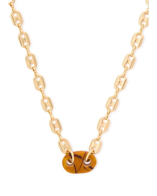 SANDRALEXANDRA Metallic Mariner Link 18Kt-Plated Necklace