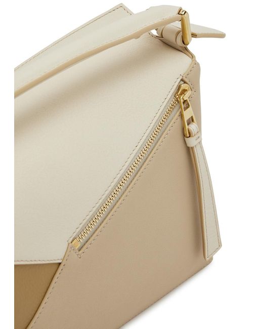 Loewe Natural Puzzle Edge Small Leather Cross-body Bag