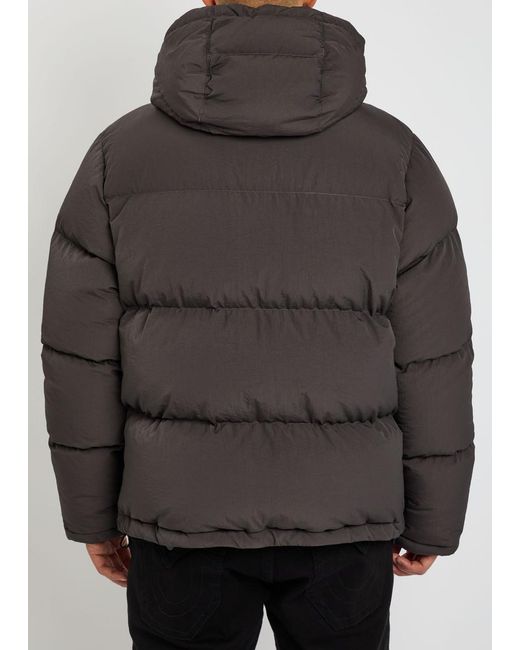 Dolce & Gabbana Gray Padded Shell Jacket for men