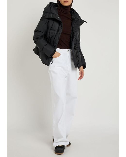 Canada Goose Black Montgomery Padded Shell Coat