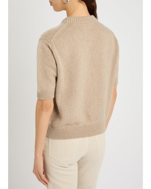 Khaite Natural Davin Cashmere Jumper
