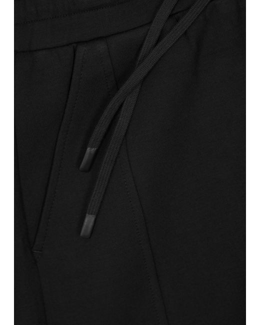 Varley Black Alder Stretch-jersey Shorts