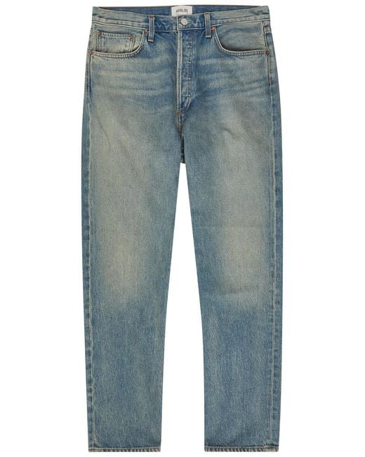 Agolde Blue 90S Straight-Leg Jeans for men