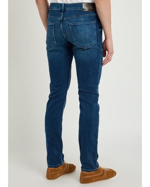 PAIGE Blue Lennox Slim-Leg Jeans for men