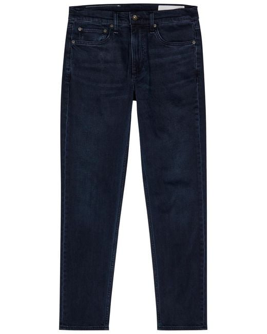 Rag & Bone Blue Authentic Slim-leg Jeans for men