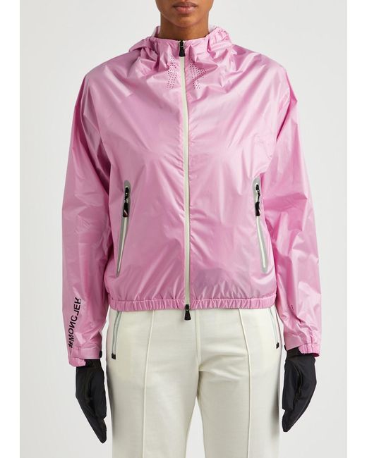 3 MONCLER GRENOBLE Pink Crozat Shell Jacket