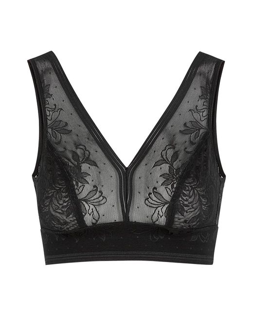Wacoal Black Net Effects Bralette