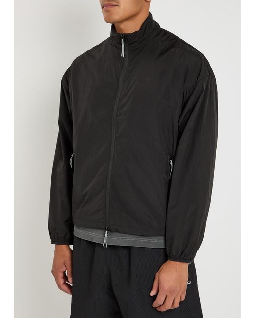 MKI Miyuki-Zoku Black Active Shell Track Jacket for men