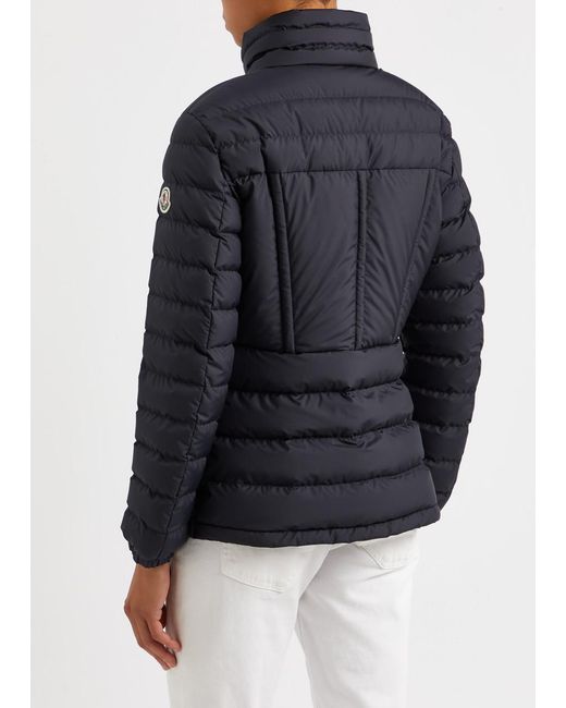 Moncler Black Abderos Quilted Shell Jacket