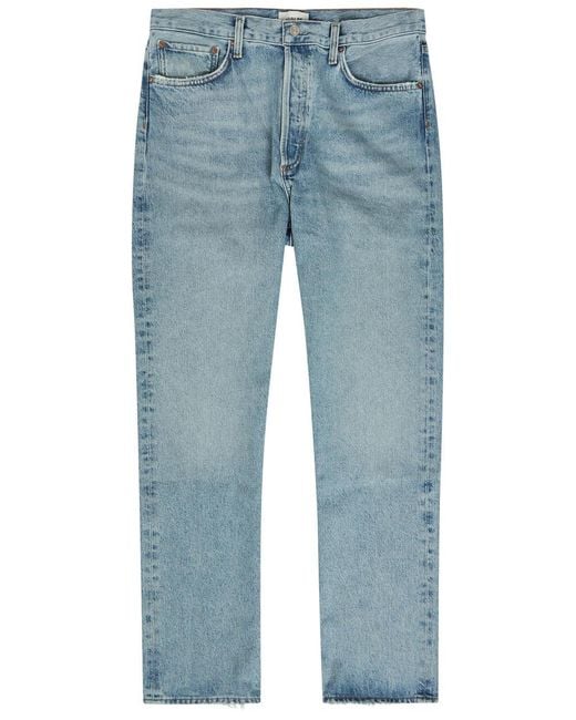 Agolde Blue 90S Straight-Leg Jeans for men
