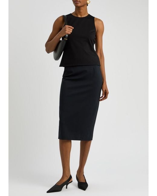 Dorothee Schumacher Black Emotional Essence Jersey Top