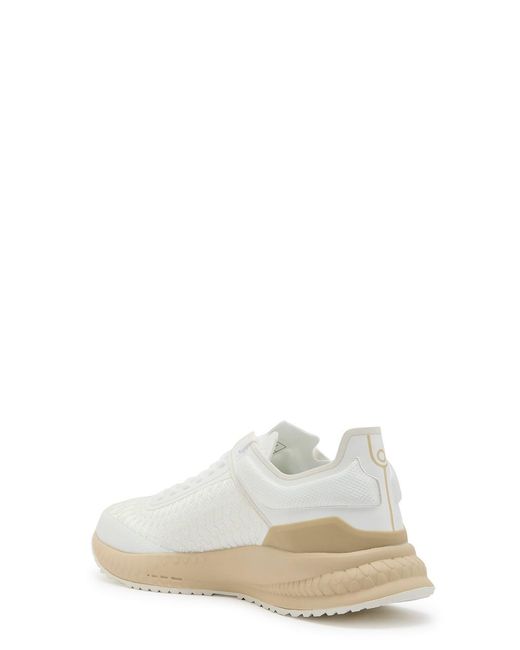 Now You Live White Yp 305 Performance Mesh Sneakers