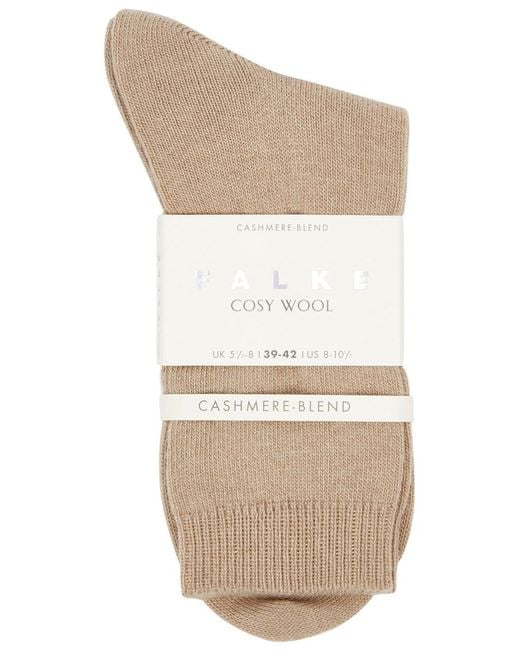 Falke Natural Cosy Wool-blend Socks