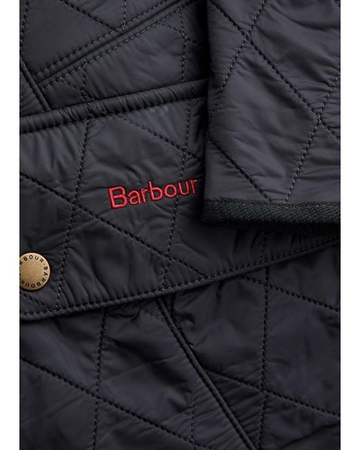 Barbour Black Cavalry Polarquilt Quilted Shell Jacket