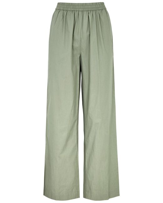 Skall Studio Green Claudia Cotton Trousers