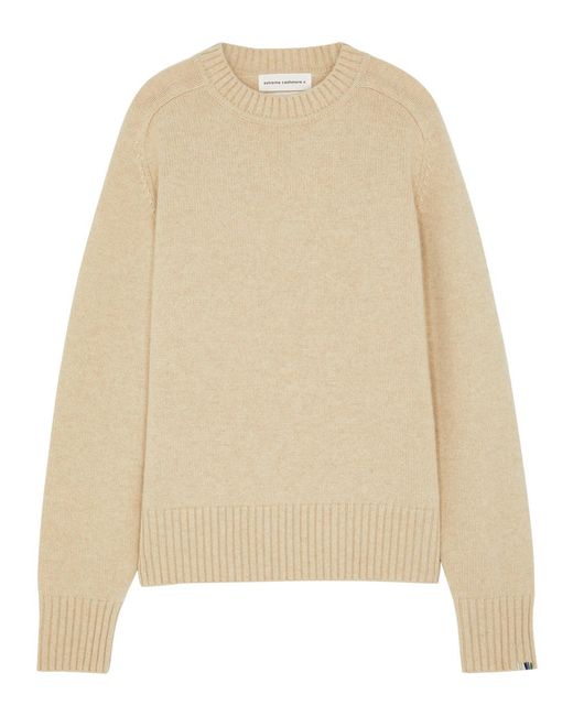 Extreme Cashmere Natural N°123 Bourgeois Cashmere Jumper