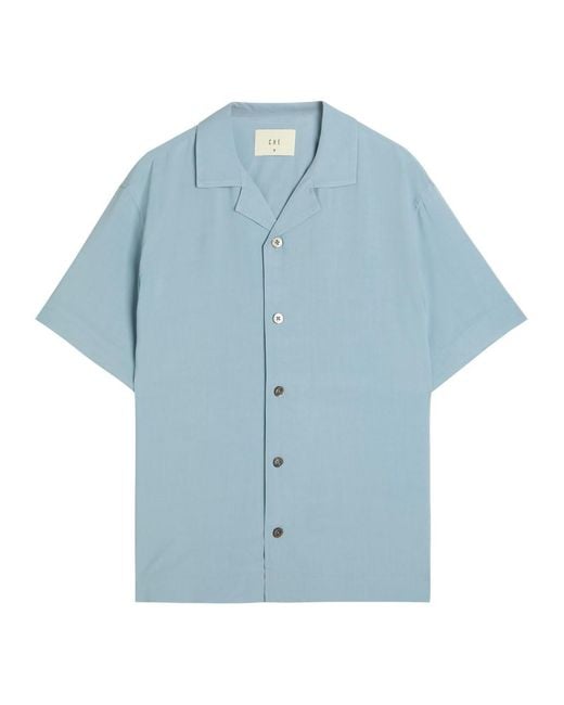 CHE Blue Valbonne Woven Shirt for men