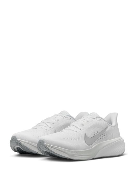 Nike White Pegasus 42 Sneakers