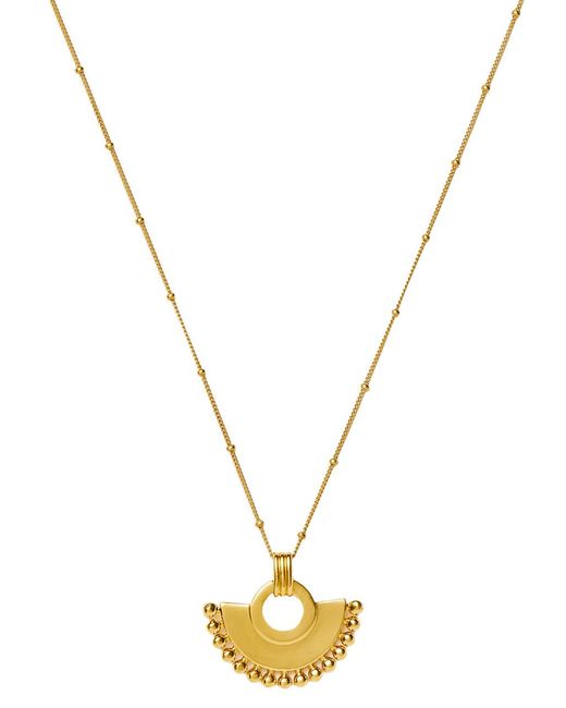 Missoma Metallic Zenyu 18Kt-Plated Necklace
