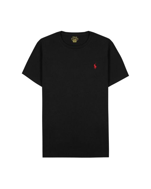 Polo Ralph Lauren Black Cotton T-Shirt for men