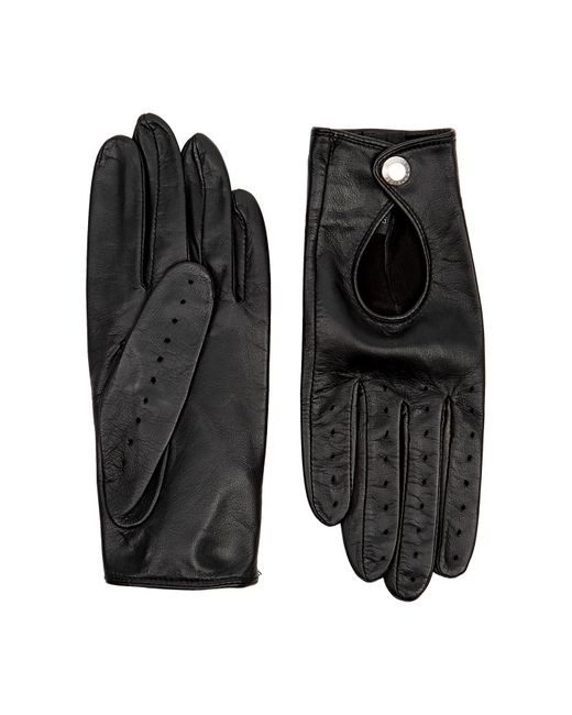 Dents Black Thruxton Leather Gloves