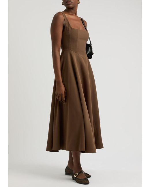 Odd Muse Brown The Ultimate Muse Jersey Midi Dress
