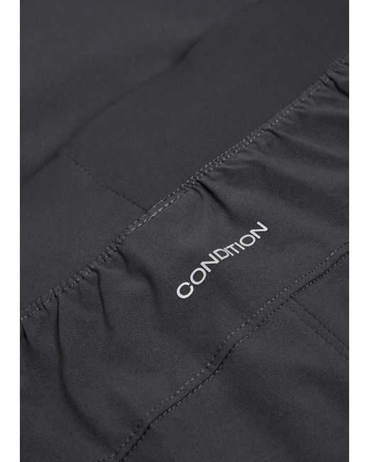 Condition Gray Core Logo Shell Shorts for men