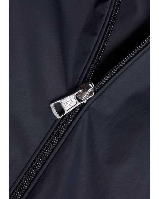 Moncler Blue Olan Hooded Shell Jacket for men