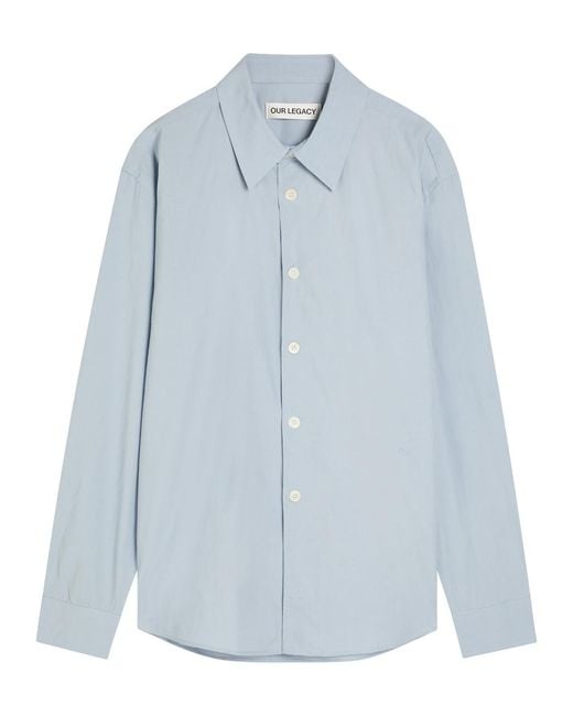 Our Legacy Blue Beyond Woven Shirt for men