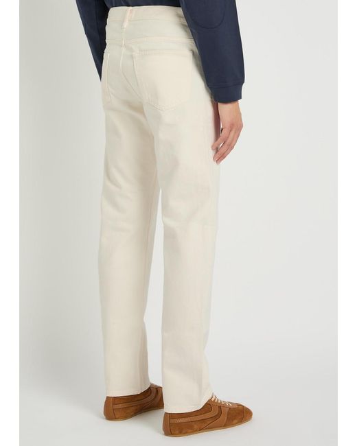 FRAME Natural The Straight-Leg Denim Jeans for men