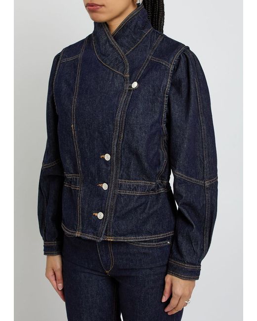 Isabel Marant Blue Dolie Jacket