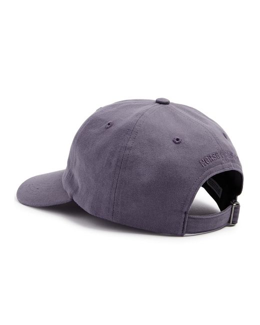 Norse Projects Purple Sports Logo Cotton-twill Cap for men