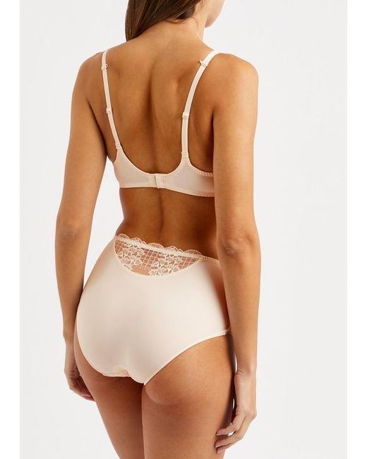 Simone Perele Natural Reve Panelled Lace Briefs