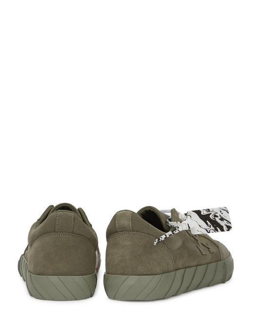 olive suede sneakers