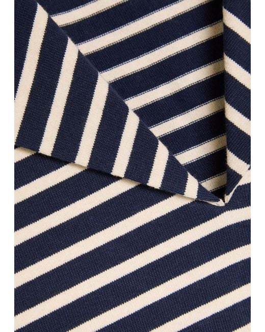Les Vacances d'Irina Blue The Seaman Striped Cotton Top