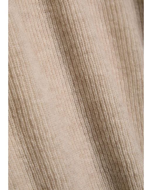 Citizens of Humanity Natural Alessia Wool And Cashmere-Blend Top