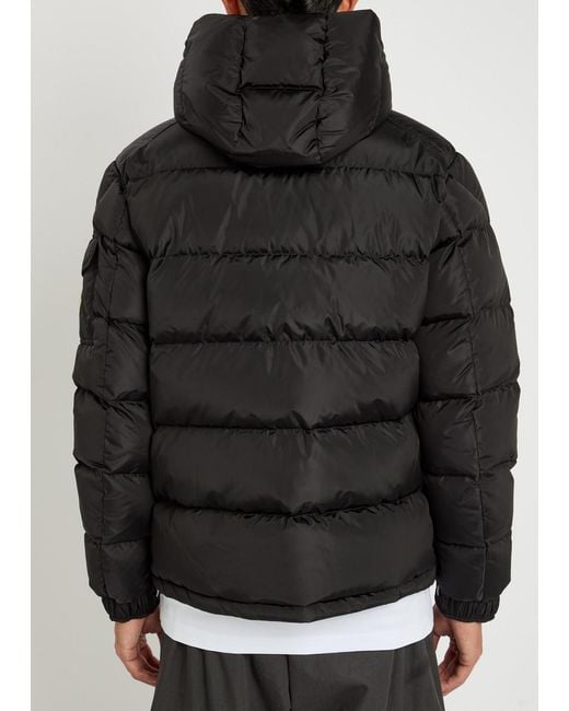 Moncler Black Maya Padded Shell Jacket for men