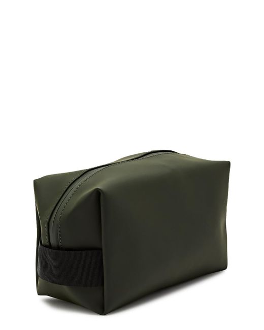 Rains Rubberised Wash Bag in Black for Men Lyst