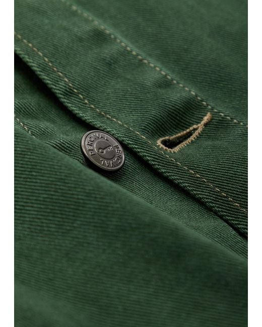 Percival Green Denim Jacket for men