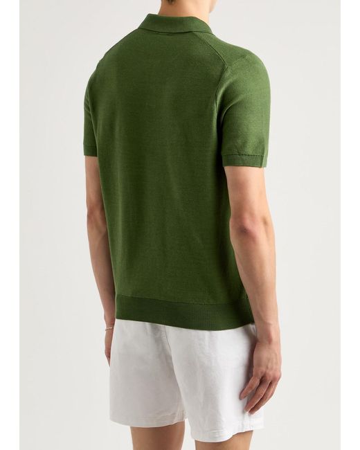 Boss Green Tempio Cotton-Blend Polo Shirt for men