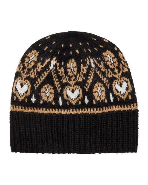 Khaite Black Avers Beanie