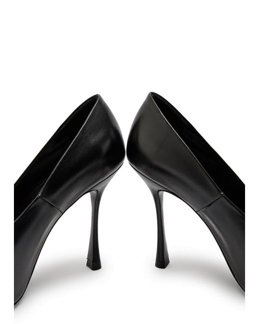 Jude Black Kiss 105 Leather Pumps
