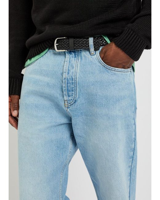 Studio Nicholson Blue Riso Straight-Leg Jeans for men