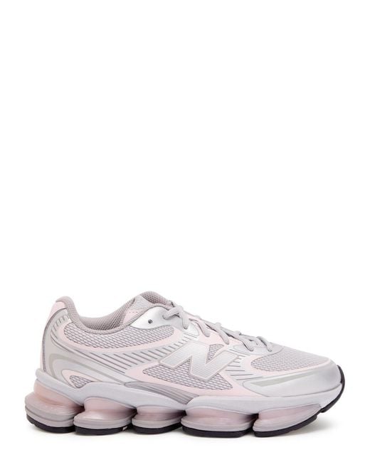 New Balance White Abzorb 2000 Printed Mesh Sneakers