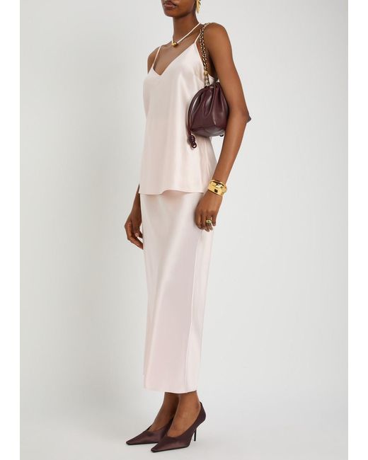 Joseph Pink Clea Silk Top