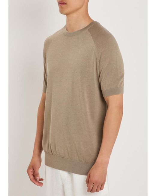 Raith Natural Riera Knit T-Shirt for men
