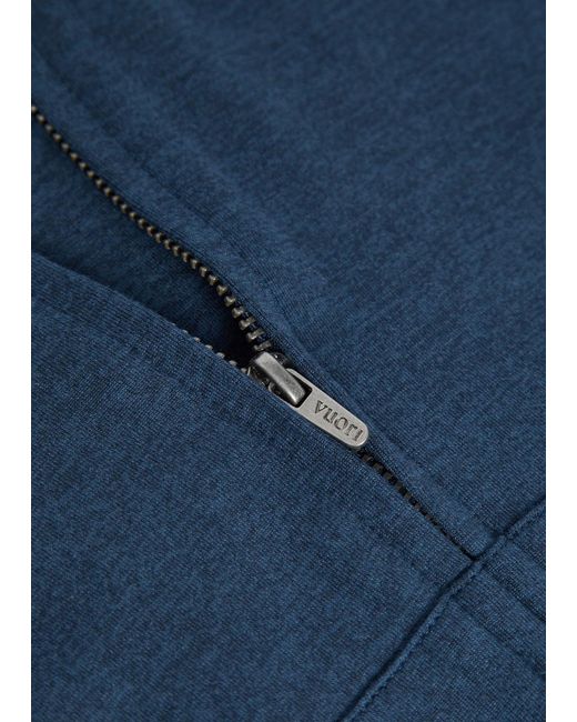 vuori Blue Halo Mini Hooded Jersey Sweatshirt