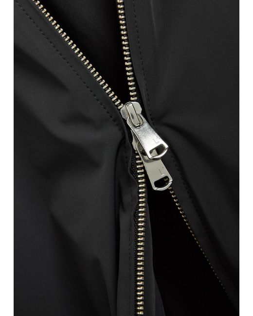 L'Estrange Black Hydrotech Padded Shell Jacket for men